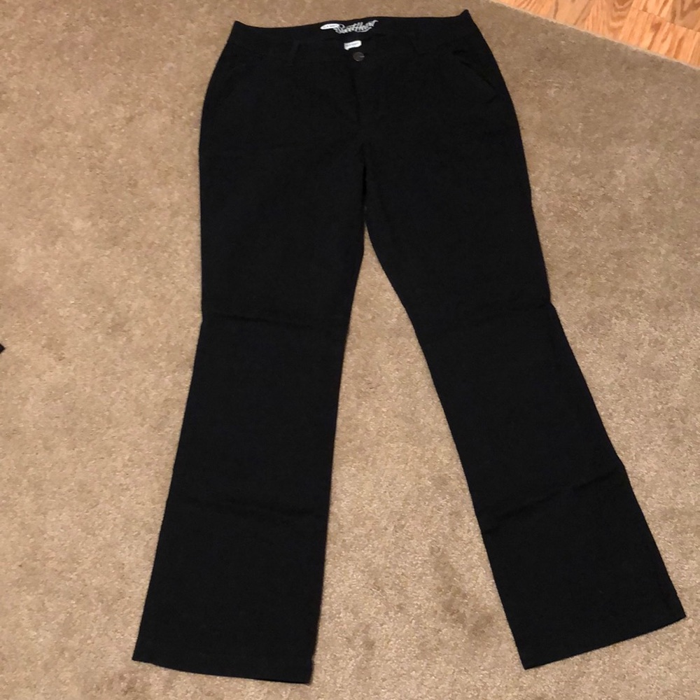 Old Navy sweetheart fit black pants
